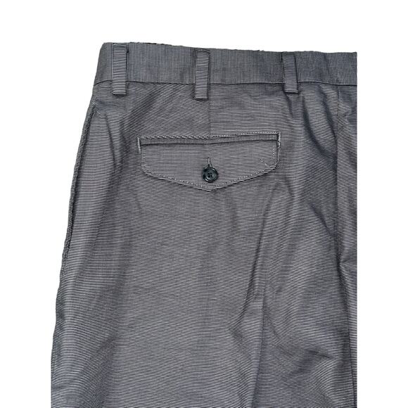 LL Bean Men's Classic Fit Pants Size 37 Inseam 33" Gray Flat Front Straight Leg - Picture 9 of 12